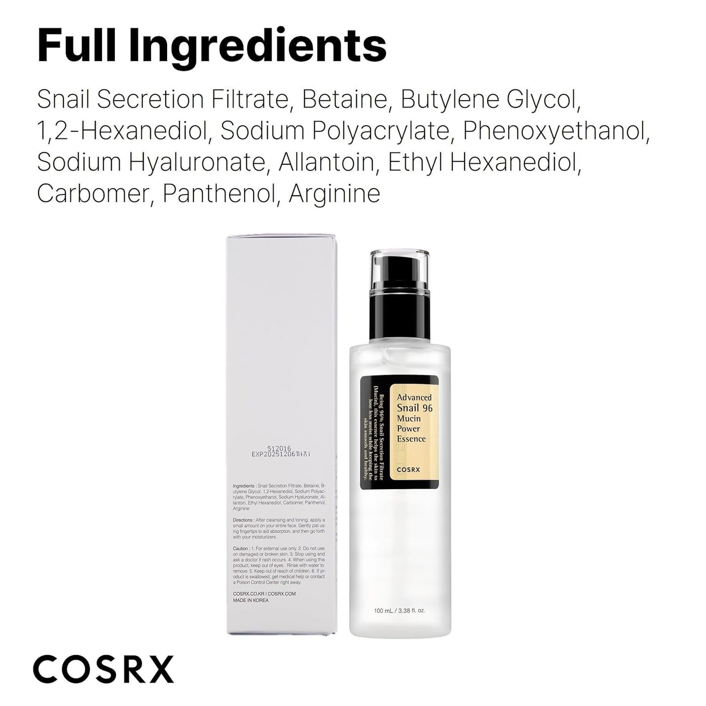 Cosrx snail serum